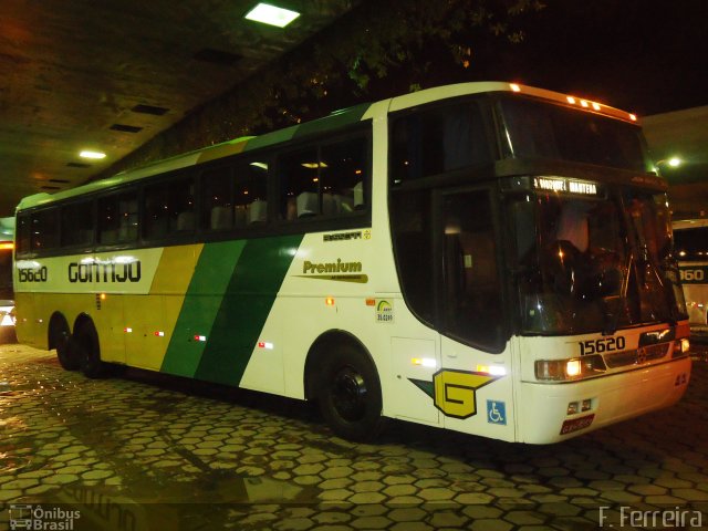 Empresa Gontijo de Transportes 15620 na cidade de Belo Horizonte, Minas Gerais, Brasil, por Fabri Ferreira. Número da foto: #1408126.