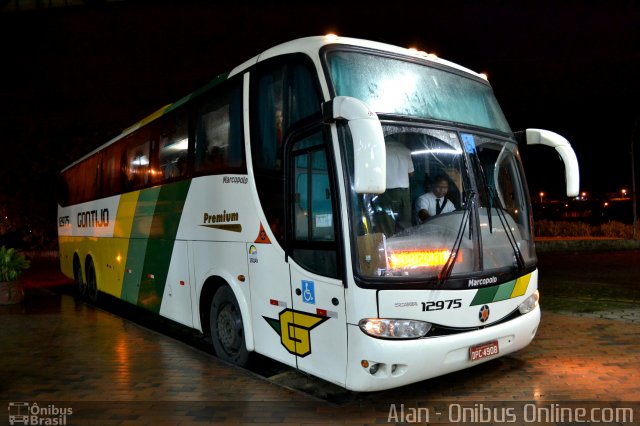 Empresa Gontijo de Transportes 12975 na cidade de Coronel Fabriciano, Minas Gerais, Brasil, por Alan Jeferson Nunes da Silva. Número da foto: #1407572.