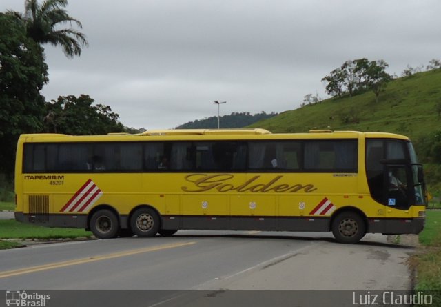 Viação Itapemirim 45201 na cidade de Viana, Espírito Santo, Brasil, por Luiz Claudio . Número da foto: #1408389.