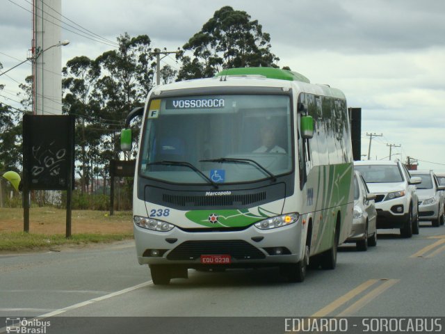 PRM Turismo 238 na cidade de Sorocaba, São Paulo, Brasil, por EDUARDO - SOROCABUS. Número da foto: #1410739.