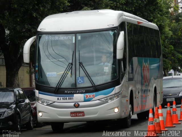 Auto Viação 1001 RJ 108.881 na cidade de Rio de Janeiro, Rio de Janeiro, Brasil, por Alexandre  Magnus. ID da foto: 1410163.