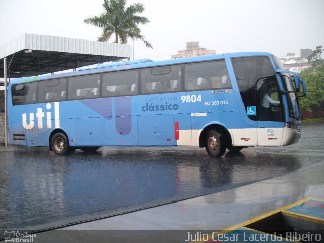 UTIL - União Transporte Interestadual de Luxo 9804 na cidade de Belo Horizonte, Minas Gerais, Brasil, por Julio Cesar Lacerda Ribeiro. Número da foto: #1410543.