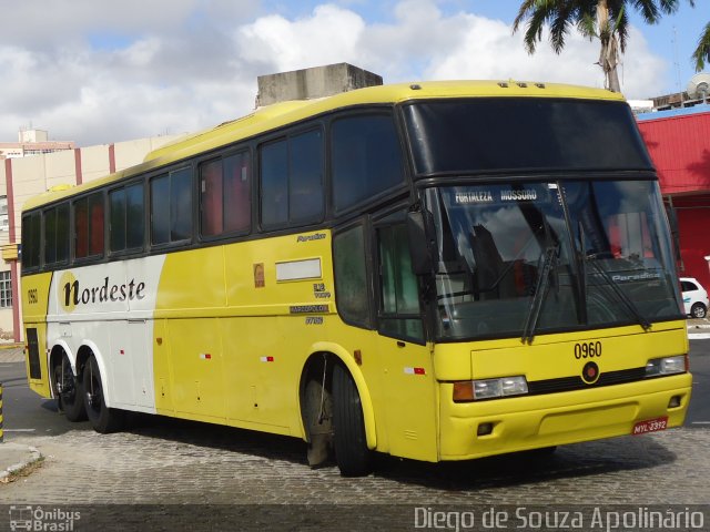 Viação Nordeste 0960 na cidade de Fortaleza, Ceará, Brasil, por Diego  de Souza. Número da foto: #1411862.