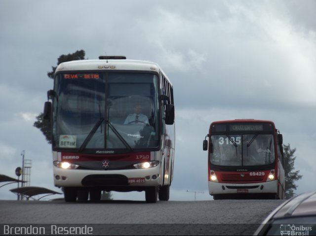 Viação Serro 1710 na cidade de Betim, Minas Gerais, Brasil, por Brendon  Resende. ID da foto: 1412927.