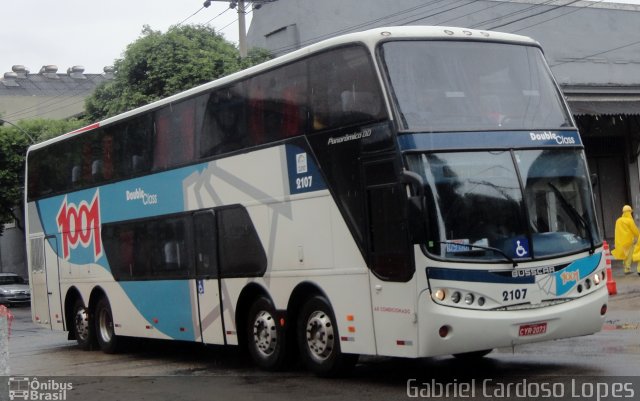 Auto Viação 1001 2107 na cidade de Rio de Janeiro, Rio de Janeiro, Brasil, por Gabriel Cardoso Lopes. Número da foto: #1412176.