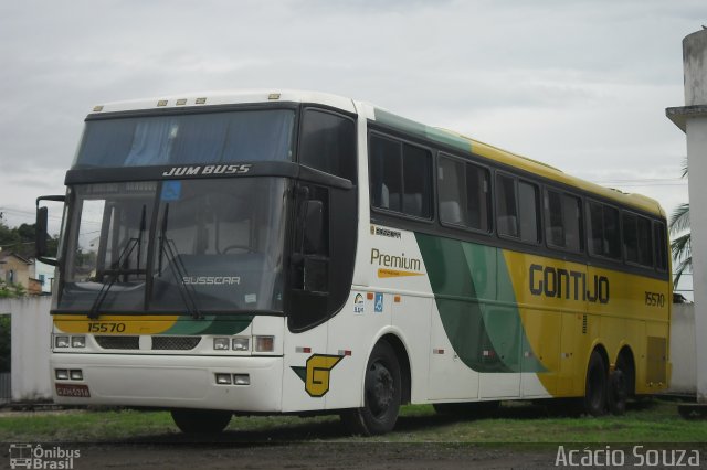 Empresa Gontijo de Transportes 15570 na cidade de Nanuque, Minas Gerais, Brasil, por Acácio Souza. ID da foto: 1414598.