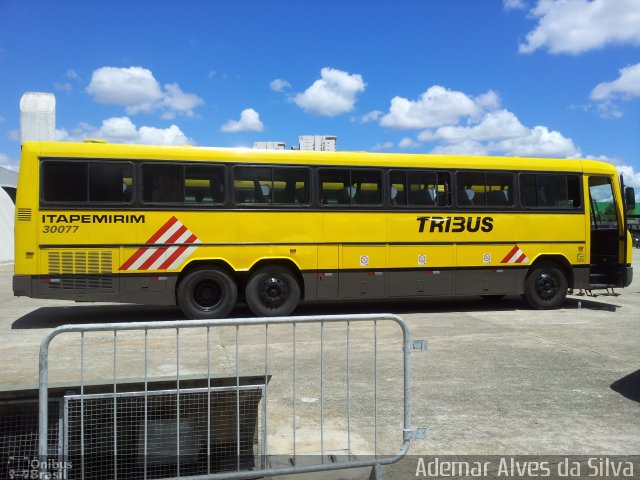 Viação Itapemirim 30077 na cidade de São Paulo, São Paulo, Brasil, por Ademar Alves da Silva. Número da foto: #1414446.