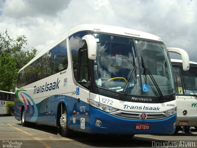 Trans Isaak Turismo 1272 na cidade de Aparecida, São Paulo, Brasil, por Douglas Alvim. ID da foto: 1415883.