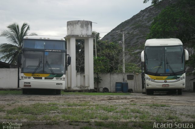 Empresa Gontijo de Transportes 15570 na cidade de Nanuque, Minas Gerais, Brasil, por Acácio Souza. ID da foto: 1414876.