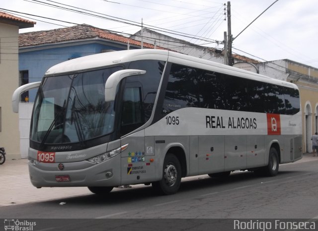 Real Alagoas de Viação 1095 na cidade de Maceió, Alagoas, Brasil, por Rodrigo Fonseca. Número da foto: #1413876.
