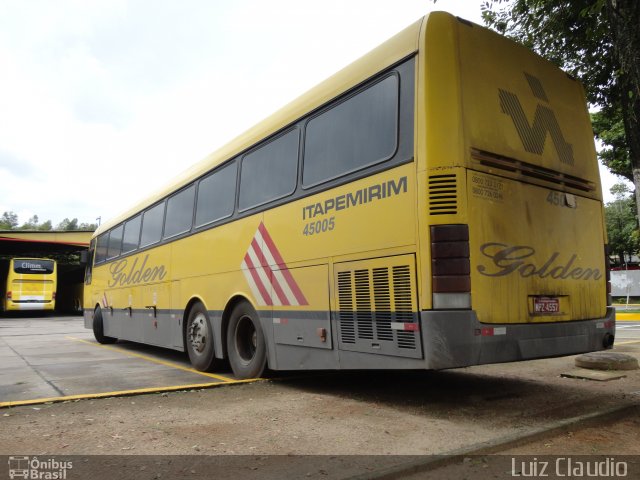 Viação Itapemirim 45005 na cidade de Cariacica, Espírito Santo, Brasil, por Luiz Claudio . ID da foto: 1417438.