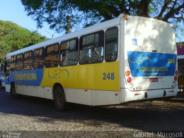 Viação Nossa Senhora Conquistadora 248 na cidade de Pelotas, Rio Grande do Sul, Brasil, por Gabriel  Morosoli. Número da foto: #1381764.