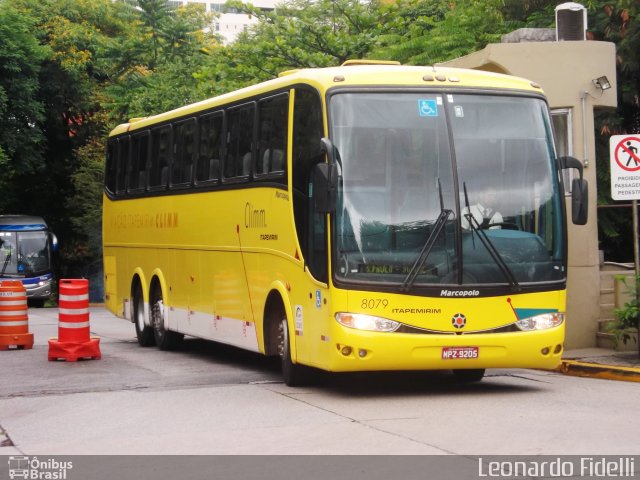 Viação Itapemirim 8079 na cidade de São Paulo, São Paulo, Brasil, por Leonardo Fidelli. ID da foto: 1381576.