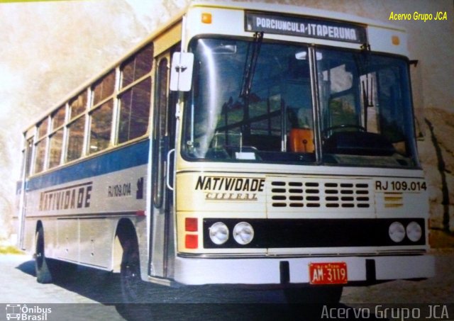 Auto Viação Natividade RJ 109.014 na cidade de Itaperuna, Rio de Janeiro, Brasil, por Carlos Júnior. ID da foto: 1381417.