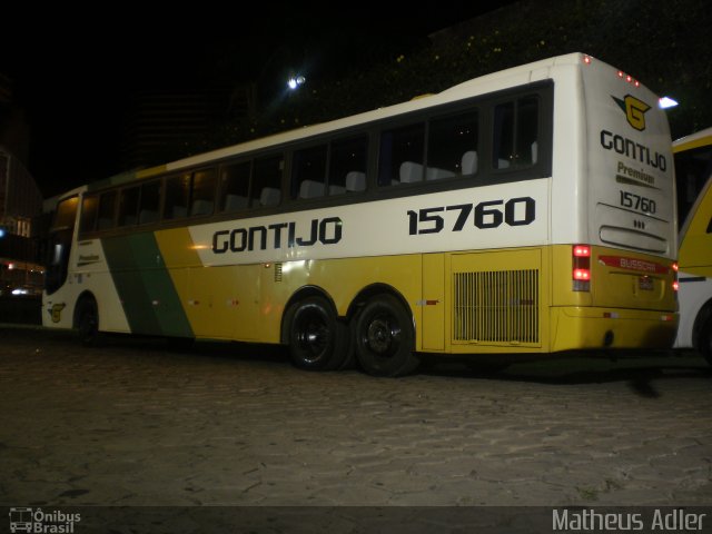 Empresa Gontijo de Transportes 15760 na cidade de Belo Horizonte, Minas Gerais, Brasil, por Matheus Adler. Número da foto: #1381286.