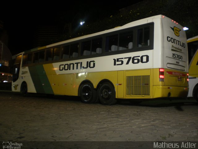 Empresa Gontijo de Transportes 15760 na cidade de Belo Horizonte, Minas Gerais, Brasil, por Matheus Adler. ID da foto: 1381286.