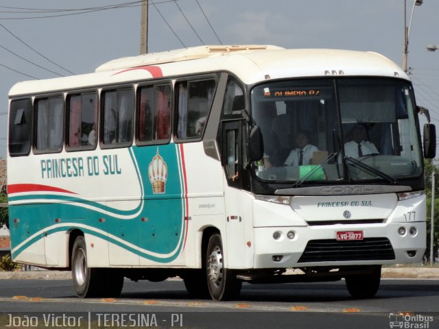 Empresa Expresso Princesa do Sul 177 na cidade de Teresina, Piauí, Brasil, por João Victor. Número da foto: #1380688.