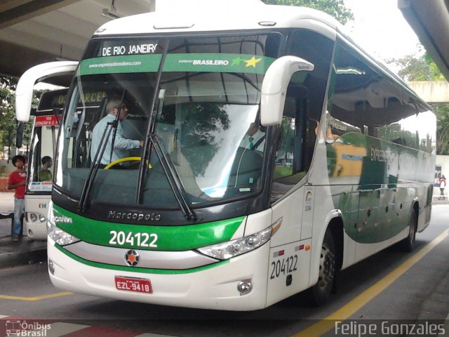 Expresso Brasileiro 204122 na cidade de São Caetano do Sul, São Paulo, Brasil, por Felipe Gonzales. ID da foto: 1418961.