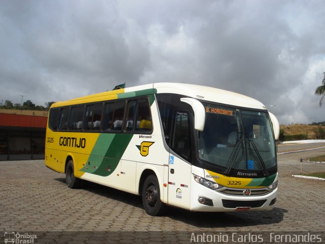 Empresa Gontijo de Transportes 3225 na cidade de João Monlevade, Minas Gerais, Brasil, por Antonio Carlos Fernandes. Número da foto: #1419129.