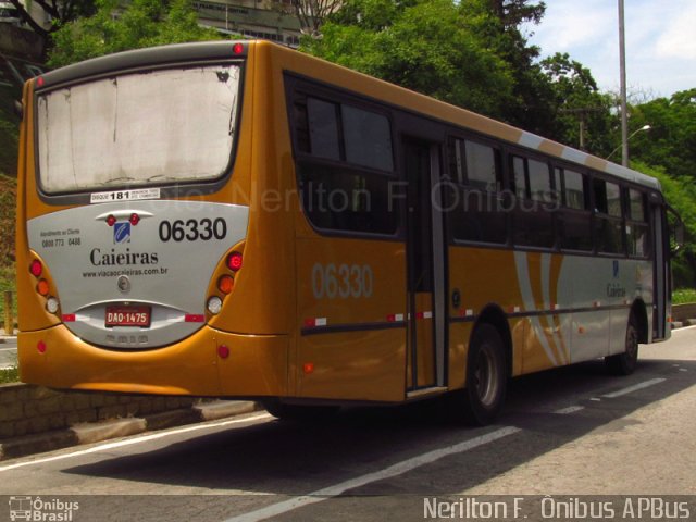 Viação Cidade de Caieiras 06330 na cidade de Caieiras, São Paulo, Brasil, por Nerilton F.  ônibus. Número da foto: #1420741.