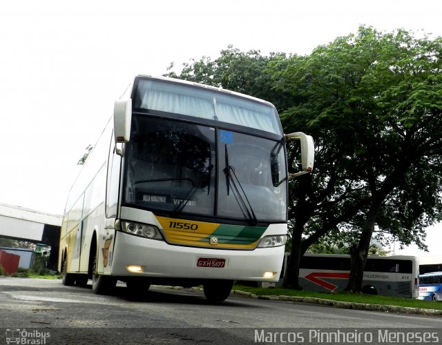 Empresa Gontijo de Transportes 11550 na cidade de Vitória, Espírito Santo, Brasil, por Marcos Pinnheiro Meneses. Número da foto: #1421758.