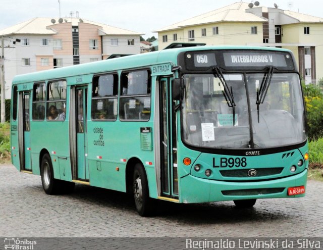 Araucária Transportes Coletivos LB998 na cidade de Curitiba, Paraná, Brasil, por Reginaldo Levinski da Silva. Número da foto: #1422340.