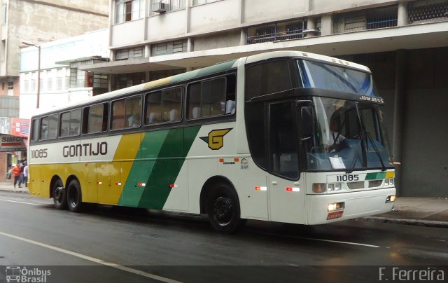 Empresa Gontijo de Transportes 11085 na cidade de Belo Horizonte, Minas Gerais, Brasil, por Fabri Ferreira. ID da foto: 1421108.