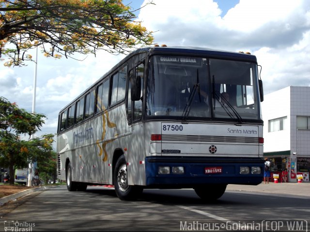 Expresso Santa Marta 87500 na cidade de Goiânia, Goiás, Brasil, por Vicente Pinto Moreira. Número da foto: #1421708.