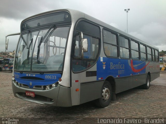 BBTT - Benfica Barueri Transporte e Turismo 00633 na cidade de Jandira, São Paulo, Brasil, por Leonardo Fávero  Brandet. ID da foto: 1423488.