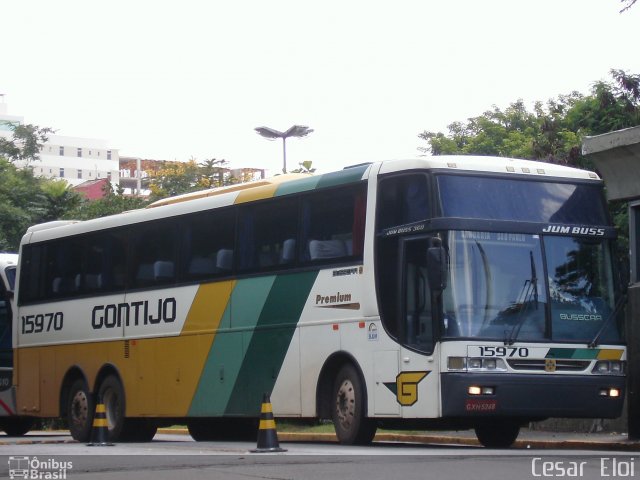 Empresa Gontijo de Transportes 15970 na cidade de São Paulo, São Paulo, Brasil, por Cesar  Eloi. ID da foto: 1423953.