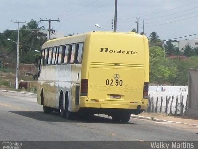 Viação Nordeste 0290 na cidade de Passa e Fica, Rio Grande do Norte, Brasil, por Walky Martins Nascimento. ID da foto: 1423249.