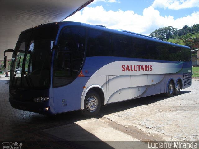 Viação Salutaris e Turismo 13863 na cidade de Fervedouro, Minas Gerais, Brasil, por Luciano Miranda. Número da foto: #1424818.