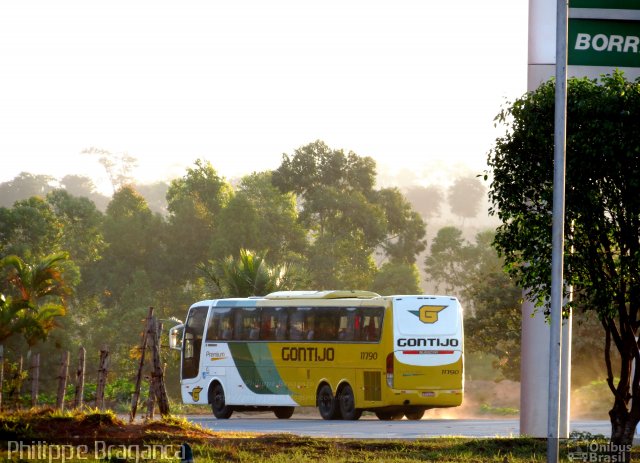 Empresa Gontijo de Transportes 11790 na cidade de João Monlevade, Minas Gerais, Brasil, por Philippe Almeida. ID da foto: 1424347.