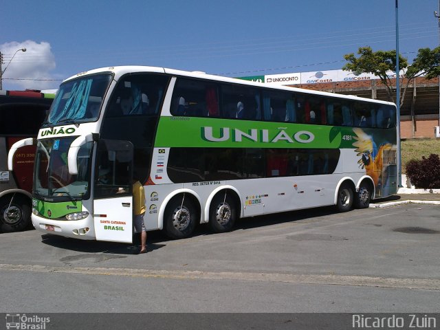 Empresa União de Transportes 4181 na cidade de Poços de Caldas, Minas Gerais, Brasil, por Ricardo Zuin. Número da foto: #1424734.