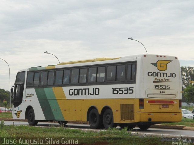 Empresa Gontijo de Transportes 15535 na cidade de Brasília, Distrito Federal, Brasil, por José Augusto da Silva Gama. ID da foto: 1426573.