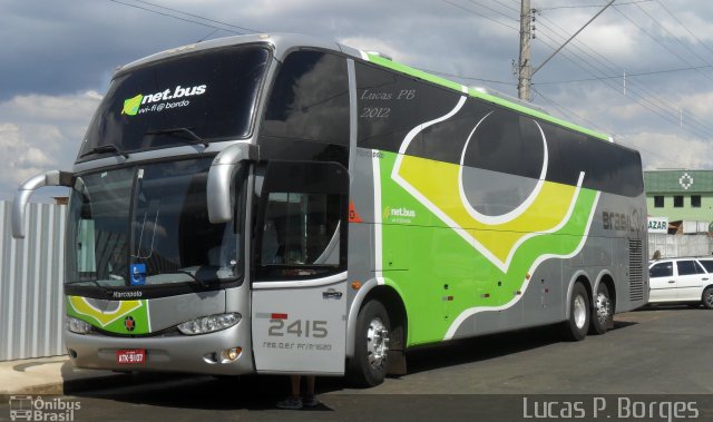 Brasil Sul Linhas Rodoviárias 2415 na cidade de Araxá, Minas Gerais, Brasil, por Lucas Borges . Número da foto: #1425643.