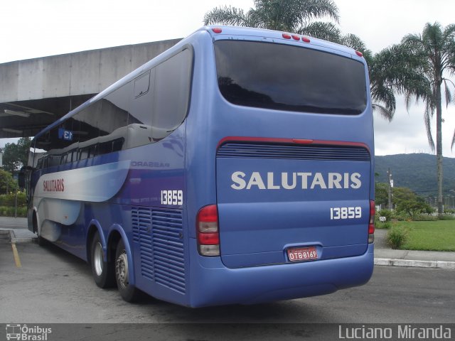 Viação Salutaris e Turismo 13859 na cidade de Mogi das Cruzes, São Paulo, Brasil, por Luciano Miranda. Número da foto: #1426929.