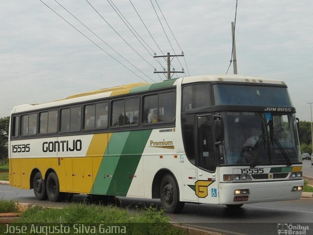 Empresa Gontijo de Transportes 15535 na cidade de Brasília, Distrito Federal, Brasil, por José Augusto da Silva Gama. Número da foto: #1426673.