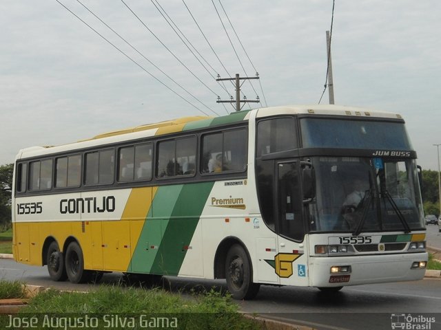 Empresa Gontijo de Transportes 15535 na cidade de Brasília, Distrito Federal, Brasil, por José Augusto da Silva Gama. ID da foto: 1426673.