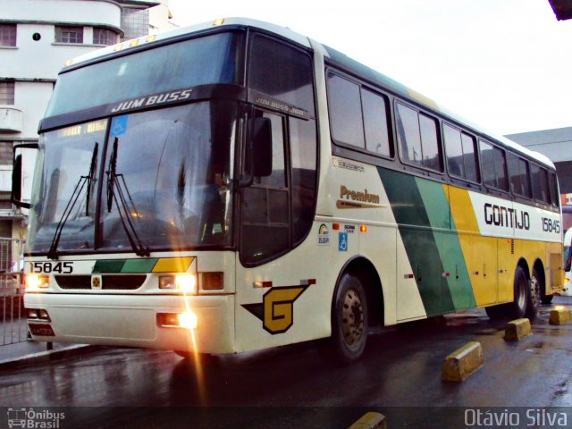 Empresa Gontijo de Transportes 15845 na cidade de Belo Horizonte, Minas Gerais, Brasil, por Otávio Silva. ID da foto: 1426219.