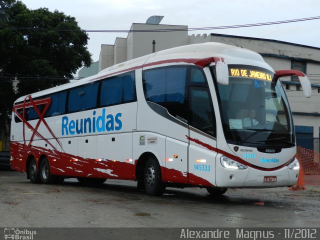 Empresa Reunidas Paulista de Transportes 145333 na cidade de Rio de Janeiro, Rio de Janeiro, Brasil, por Alexandre  Magnus. Número da foto: #1427482.