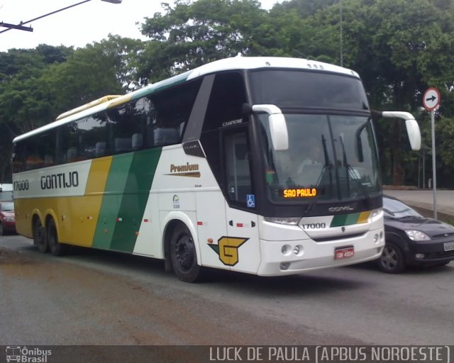 Empresa Gontijo de Transportes 17000 na cidade de São Paulo, São Paulo, Brasil, por Luis de Ricado Brito. Número da foto: #1428871.