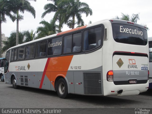 Evanil Transportes e Turismo RJ 132.102 na cidade de Rio de Janeiro, Rio de Janeiro, Brasil, por Gustavo Esteves Saurine. Número da foto: #1428703.