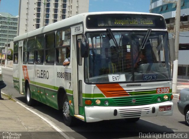 Auto Viação Veleiro 8380 na cidade de Maceió, Alagoas, Brasil, por Rodrigo Fonseca. Número da foto: #1428306.