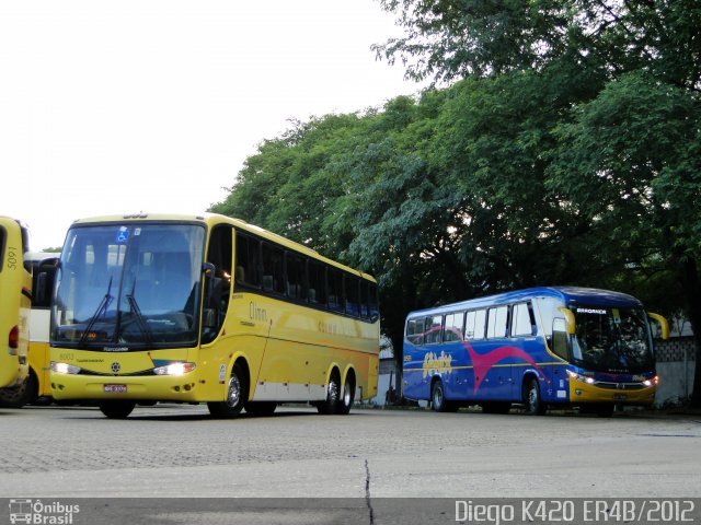 Viação Itapemirim 8003 na cidade de São Paulo, São Paulo, Brasil, por Diego K420 . Número da foto: #1428470.