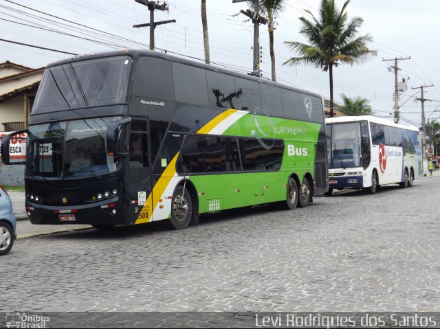 Diamond Bus Locação e Transportes 4500 na cidade de Porto Seguro, Bahia, Brasil, por Levi Rodrigues dos Santos. ID da foto: 1427164.