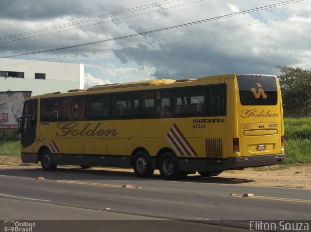 Viação Itapemirim 45233 na cidade de Itaperuna, Rio de Janeiro, Brasil, por Eliton  Jesus de Souza. Número da foto: #1429201.