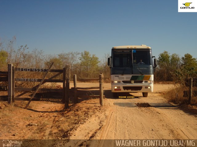 Empresa Gontijo de Transportes 3110 na cidade de Ubaí, Minas Gerais, Brasil, por Wagner Gontijo Várzea da Palma-mg. Número da foto: #1427938.
