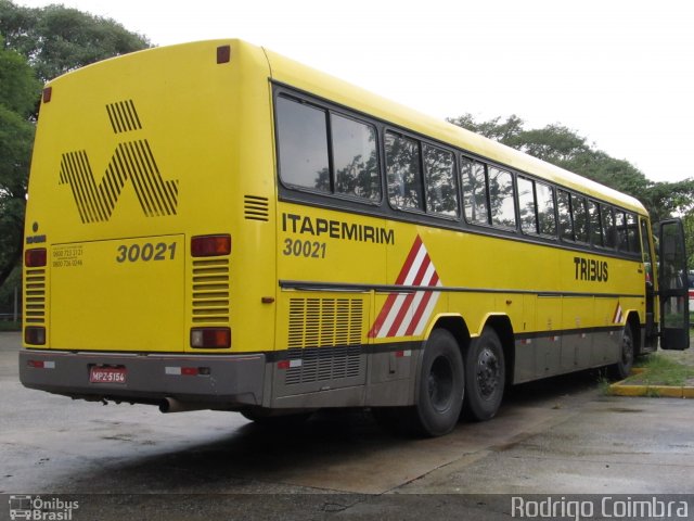 Viação Itapemirim 30021 na cidade de São Paulo, São Paulo, Brasil, por Rodrigo Coimbra. Número da foto: #1429723.