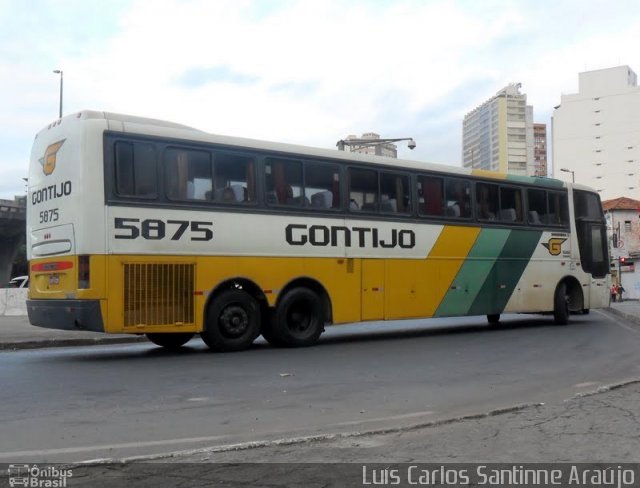 Empresa Gontijo de Transportes 5875 na cidade de Belo Horizonte, Minas Gerais, Brasil, por Luís Carlos Santinne Araújo. Número da foto: #1429900.